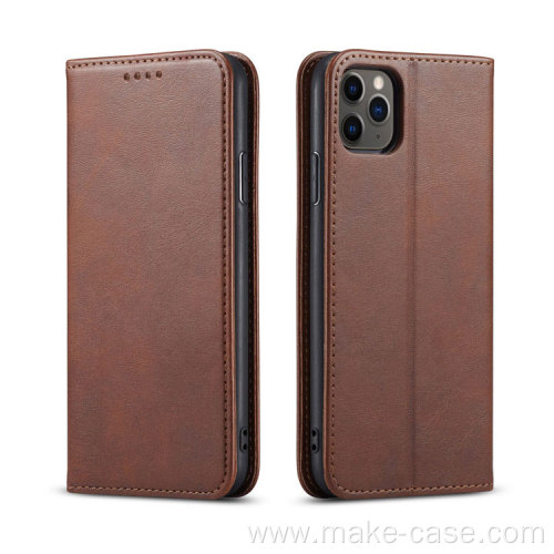 Flip Small cowhide pattern PU leather phone case